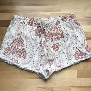 Altar’d State Boho Tie shorts